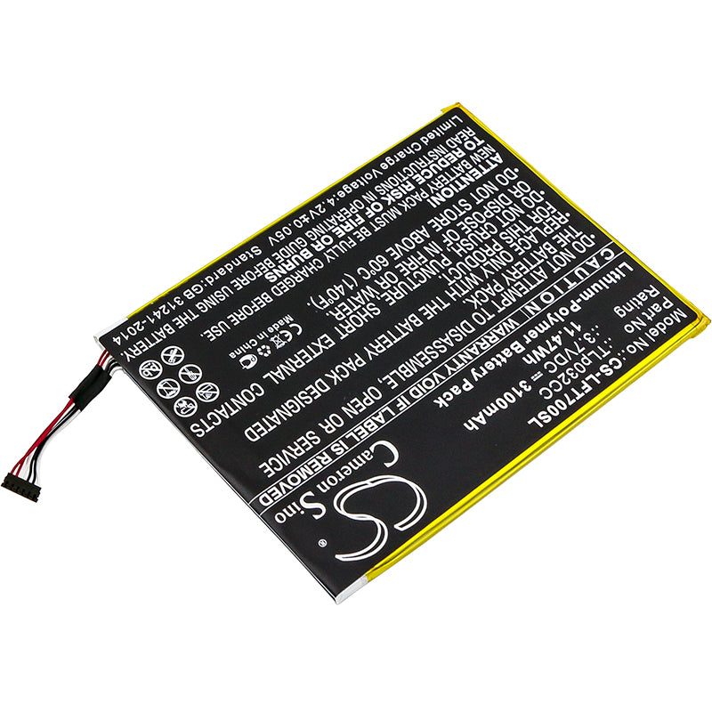 Replacement Battery for Alcatel One Touch Pixi 8 8.0 3G – Tablet – 3100mAh / 3.7V - image 2