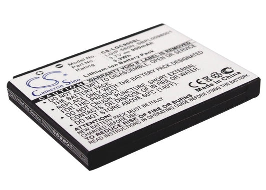 Replacement Battery for Telstra | LG GC900f – Mobile, SmartPhone – 900mAh / 3.7V
