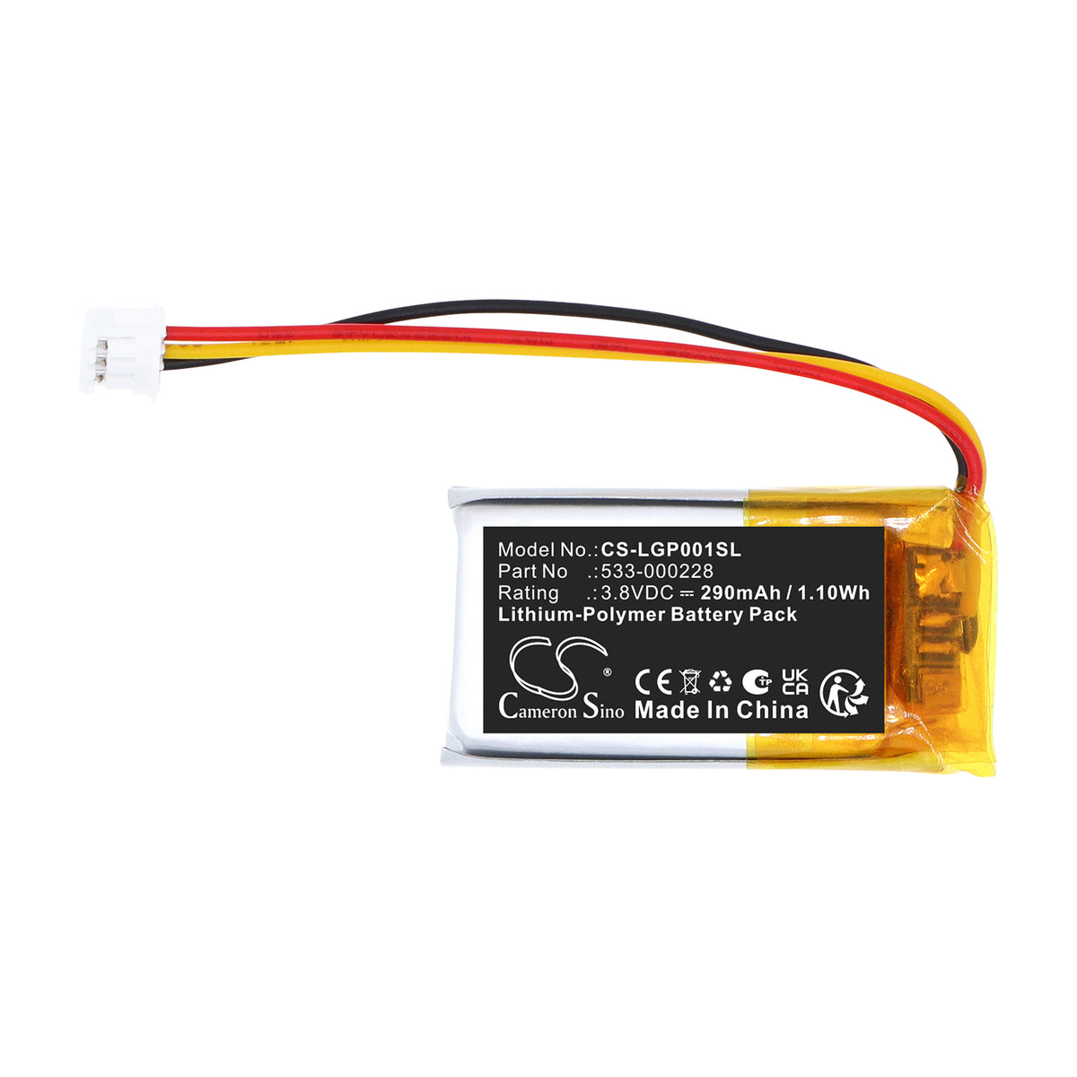 Replacement Battery for Logitech G Pro X Superlight 2 Gaming Mouse – Keyboard,Mouse – 290mAh / 3.8V