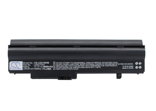 Replacement Battery for LG X120 – Notebook, Laptop – 6600mAh / 11.1V