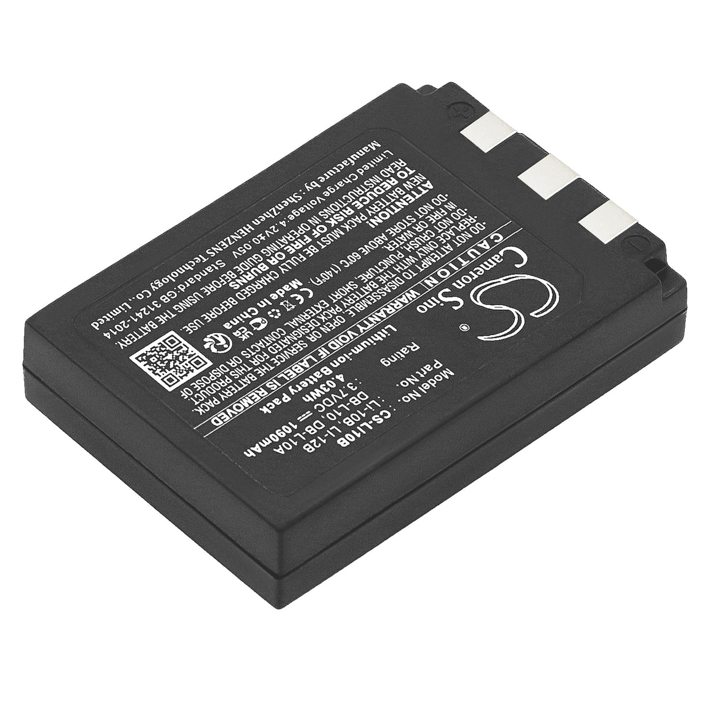 Replacement Battery for OLYMPUS  Camedia C-470 Zoom – Camera – 1090mAh / 3.7V