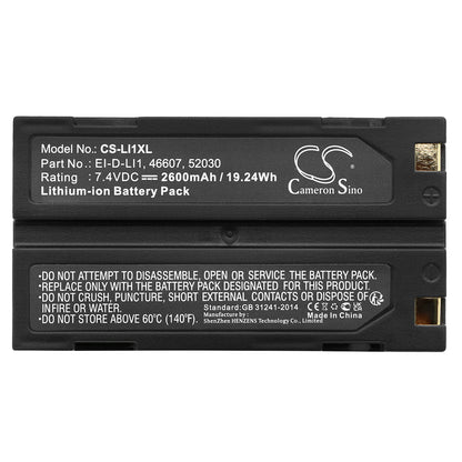 Replacement Battery for HUACE | Telxon | Kyocera | Hemisphere | Techcell | Pentax | MOLI | Tianbao | Horizon | TSC1 | Rayovac | Chcnav | CHC | APS | S