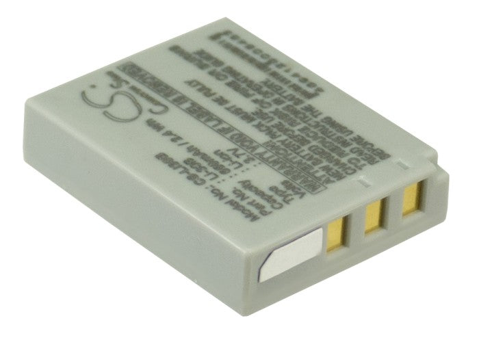 Replacement Battery for Olympus Stylus Verve Digital S – Camera – 650mAh / 3.7V - image 2