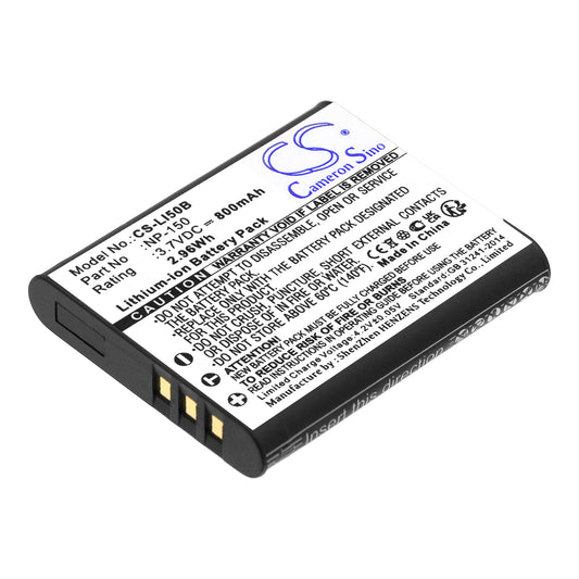 Replacement Battery for Olympus | GE | Kodak | Pentax | Casio | Ricoh D-750 – Camera – 800mAh / 3.7V