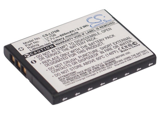 Replacement Battery for Olympus  FE-4020 – Camera – 600mAh / 3.7V
