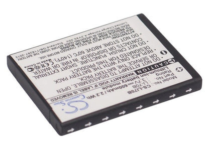 Replacement Battery for Olympus  FE-4020 – Camera – 600mAh / 3.7V