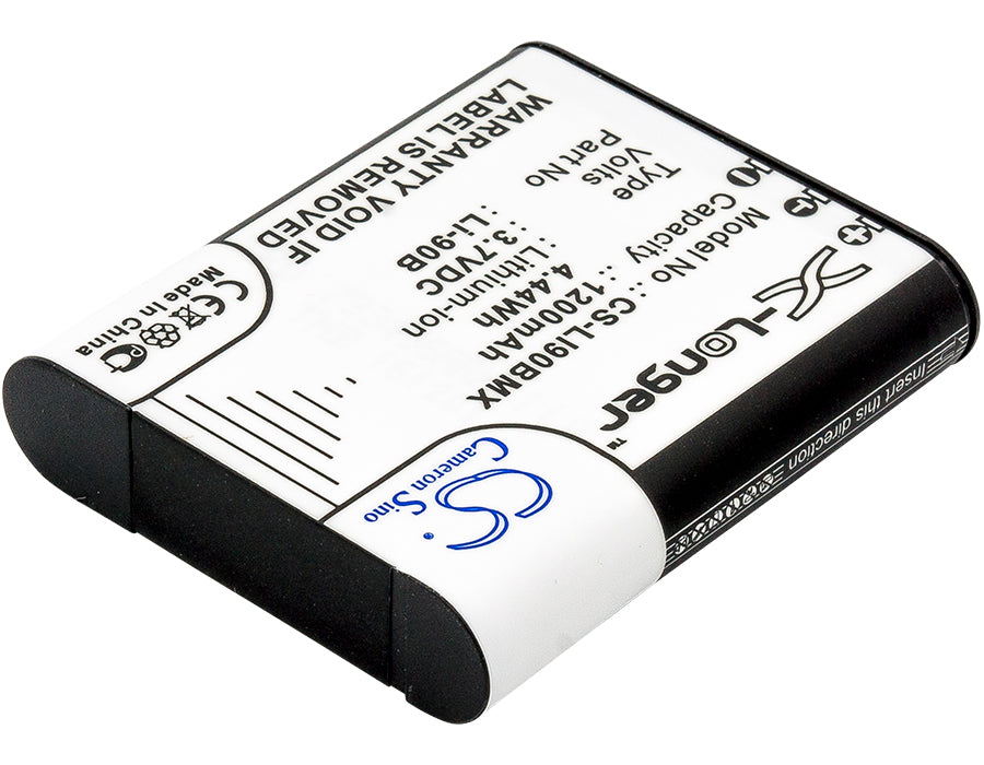 Replacement Battery for Olympus  Powers Stylus SP-100 – Camera – 1200mAh / 4.44Wh / 3.7V