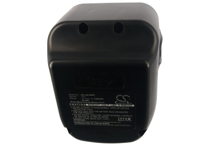 Replacement Battery for Lincoln LIN-1801 – Power Tool – 3300mAh / 18V - image 5