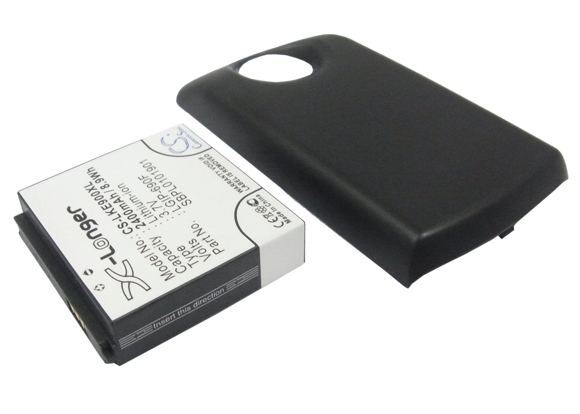 Replacement Battery for LG Optimus 7 – Mobile, SmartPhone – 2400mAh / 3.7V - image 2