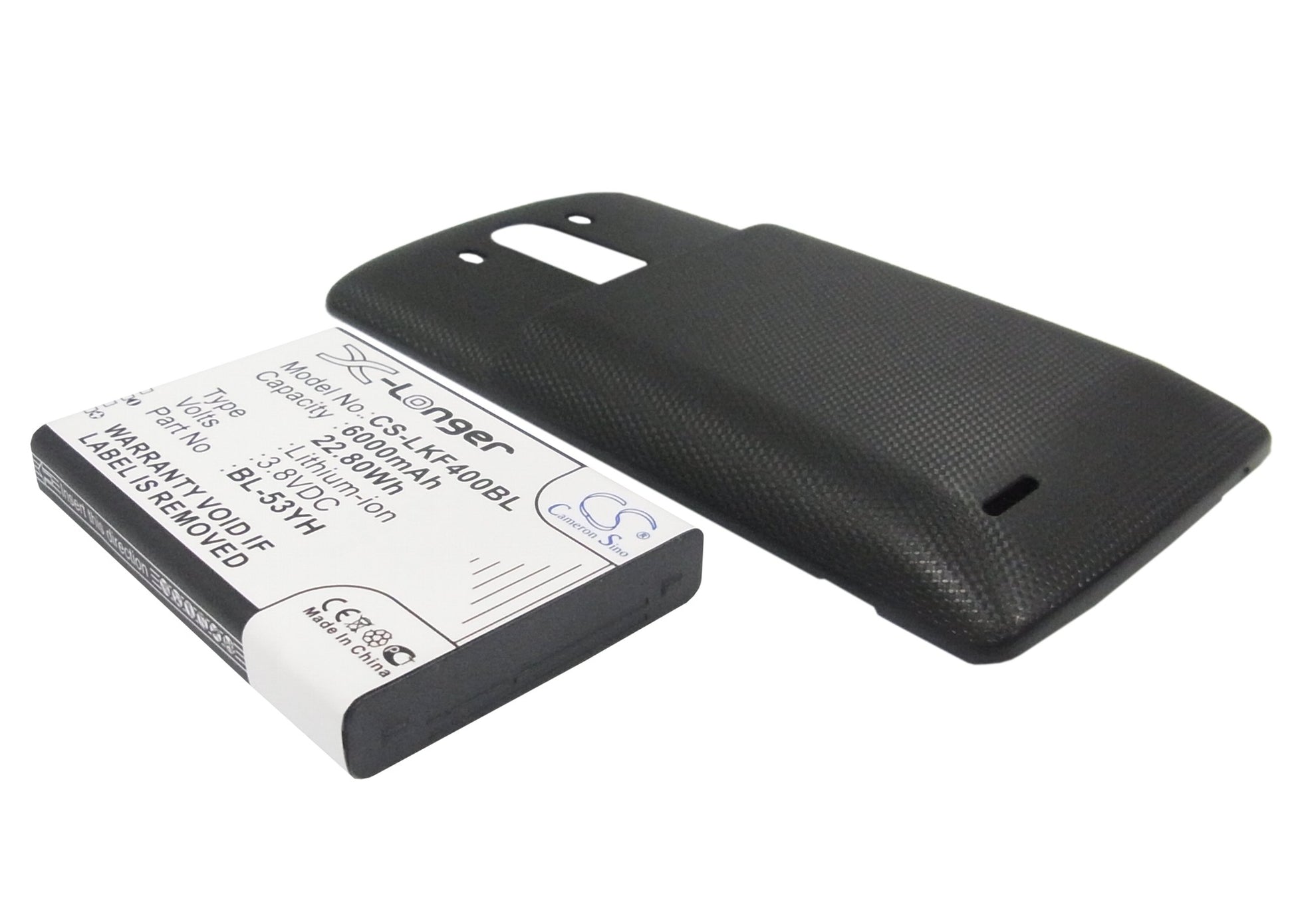Replacement Battery for LG G3 – Mobile, SmartPhone – 6000mAh / 3.8V - image 1
