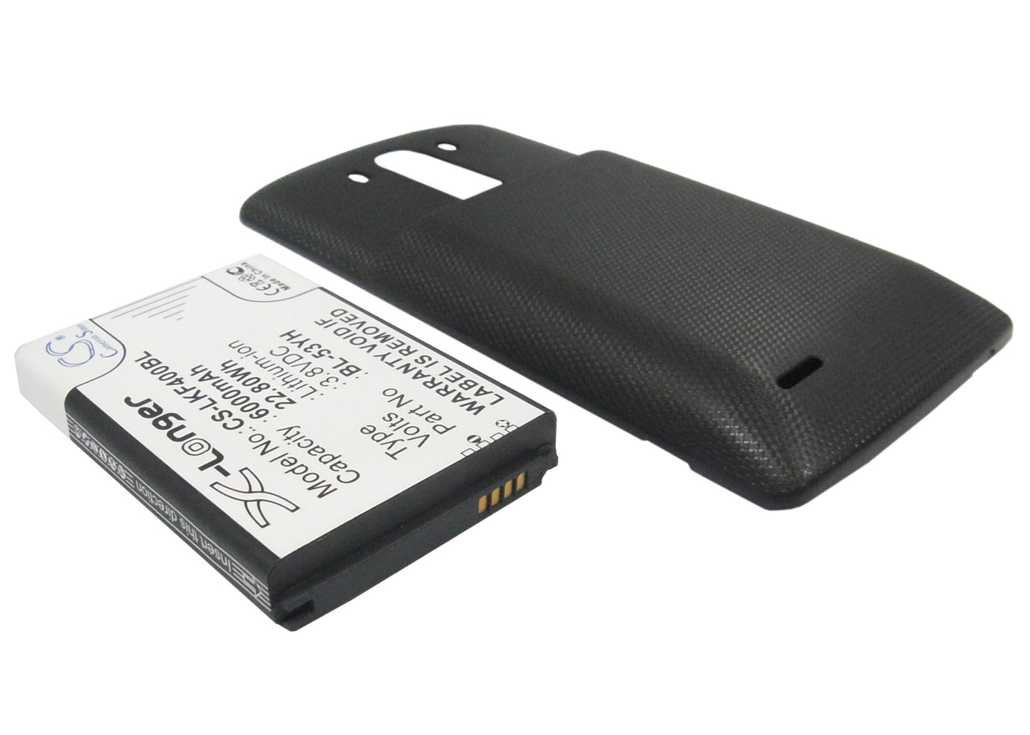 Replacement Battery for LG G3 – Mobile, SmartPhone – 6000mAh / 3.8V - image 2