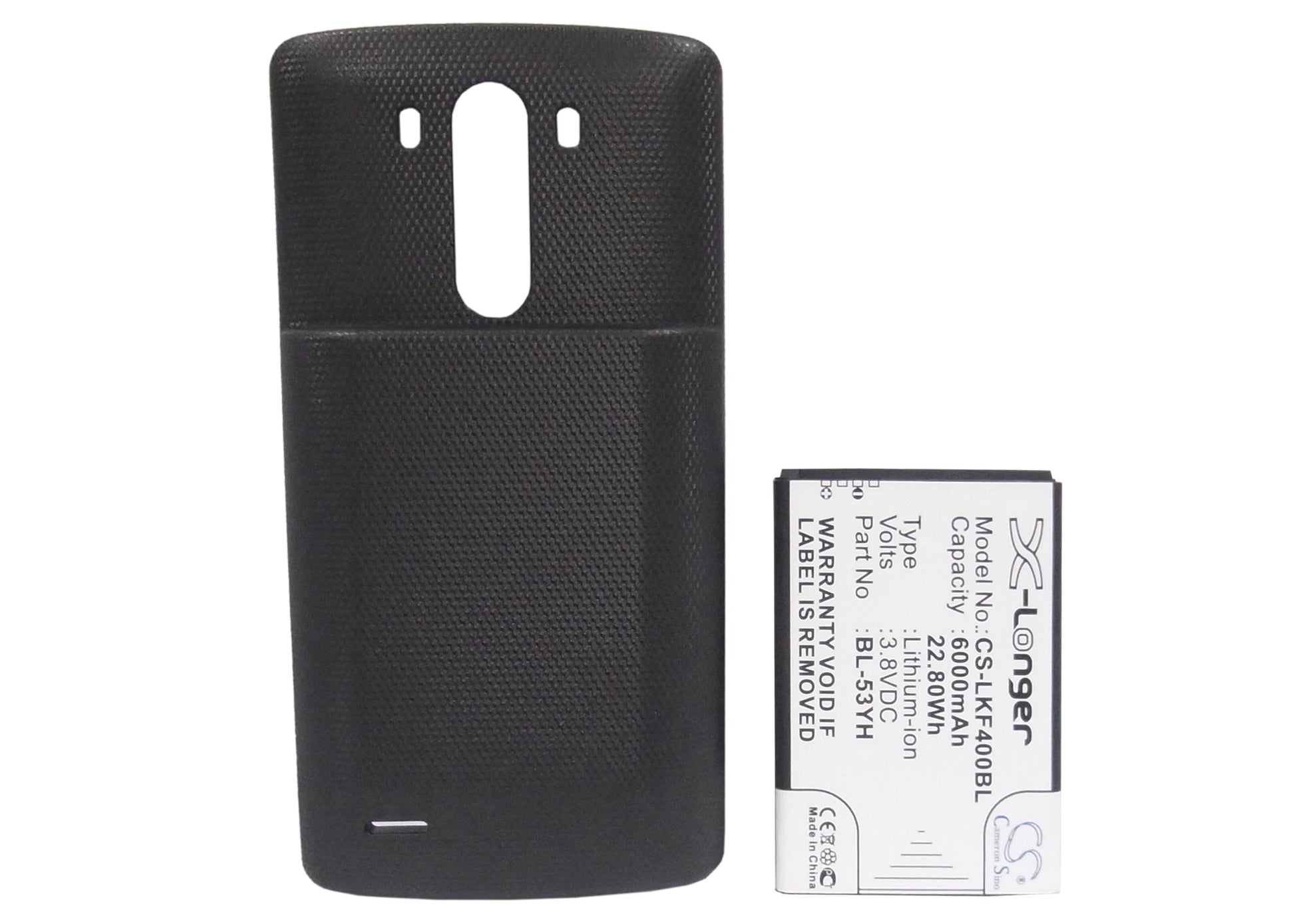 Replacement Battery for LG G3 – Mobile, SmartPhone – 6000mAh / 3.8V - image 5