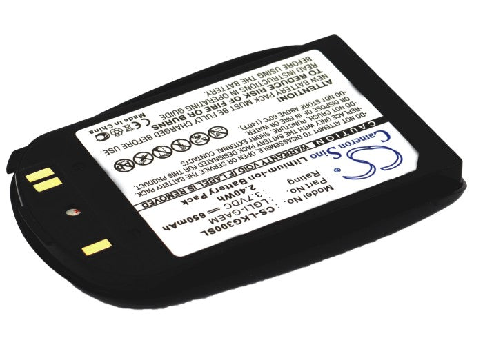 Replacement Battery for LG KG228 – Mobile, SmartPhone – 650mAh / 3.7V - image 2
