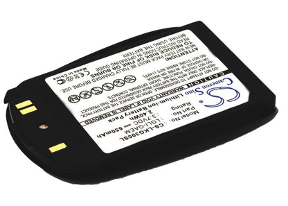 Replacement Battery for LG KG228 – Mobile, SmartPhone – 650mAh / 3.7V - image 2