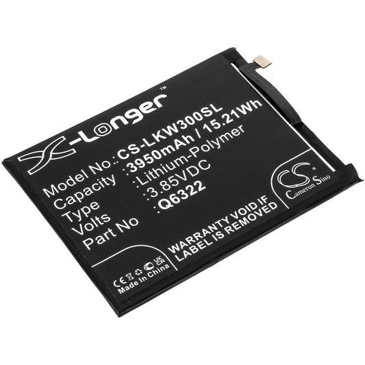 Replacement Battery for LG W30 – Mobile, SmartPhone – 3950mAh / 3.85V