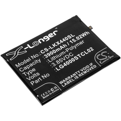 Replacement Battery for LG X440 – Mobile, SmartPhone – 3900mAh / 3.85V