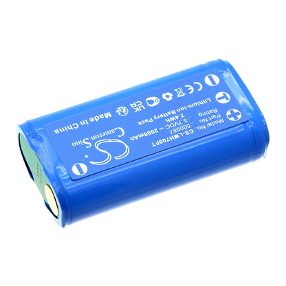 Replacement Battery for Ledlenser MH7 – Flashlight – 2000mAh / 3.7V