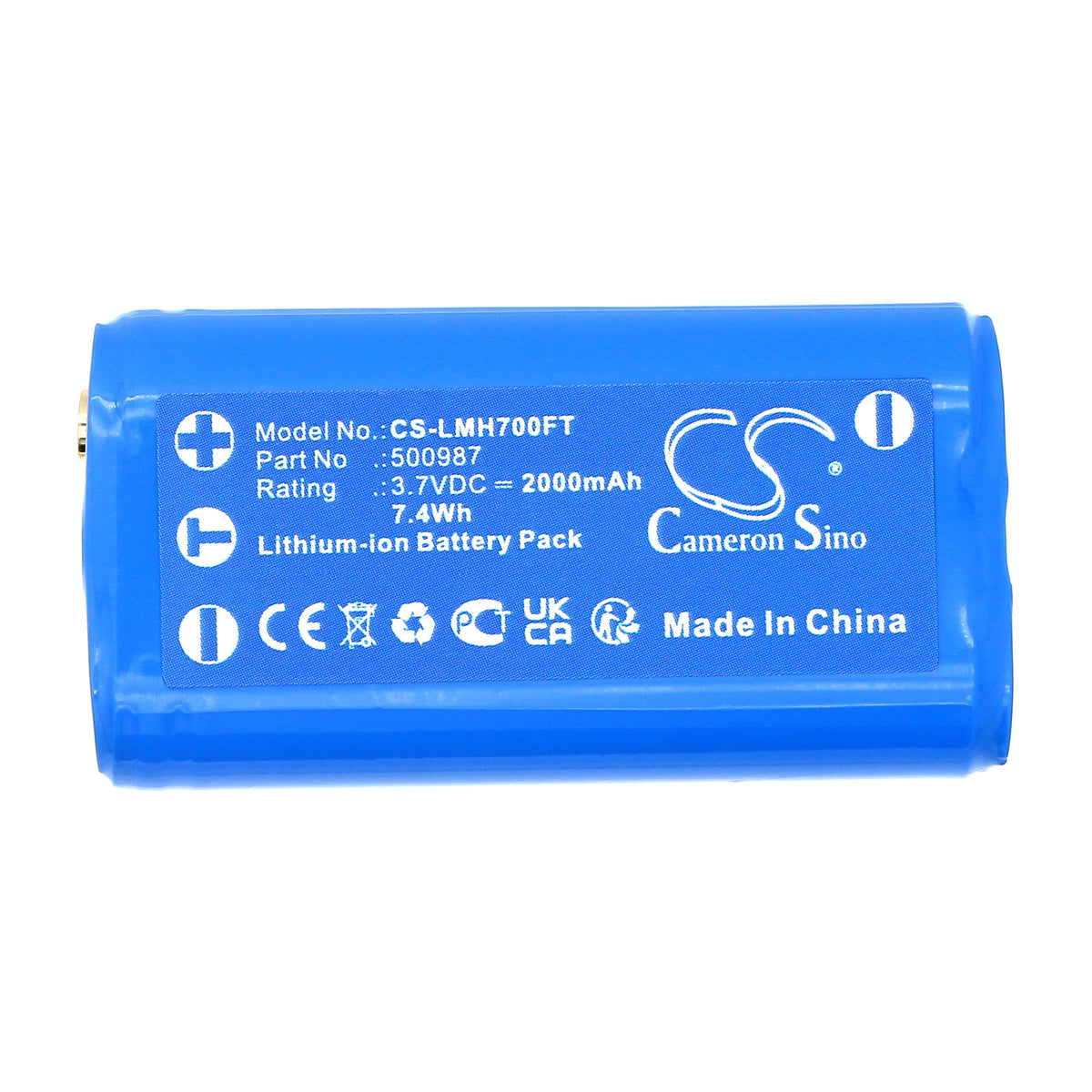 Replacement Battery for Ledlenser MH7 – Flashlight – 2000mAh / 3.7V
