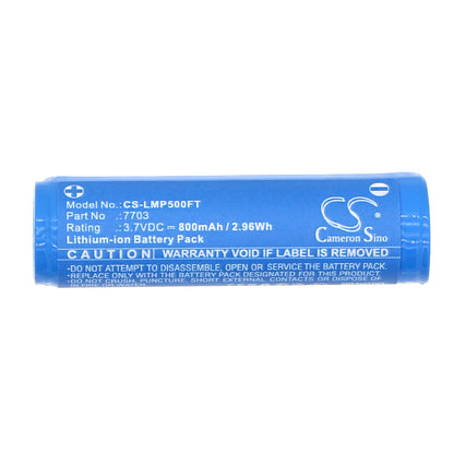 Replacement Battery for Ledlenser Torche P5R – Flashlight – 800mAh / 3.7V