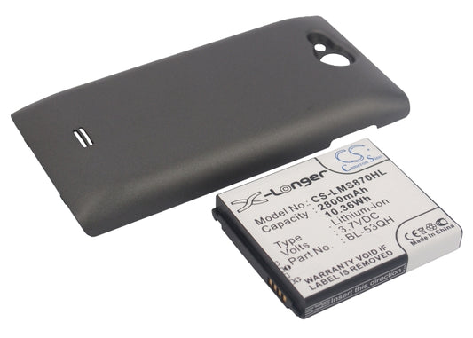 Replacement Battery for Sprint | LG MS870 – Mobile, SmartPhone – 2800mAh / 3.7V