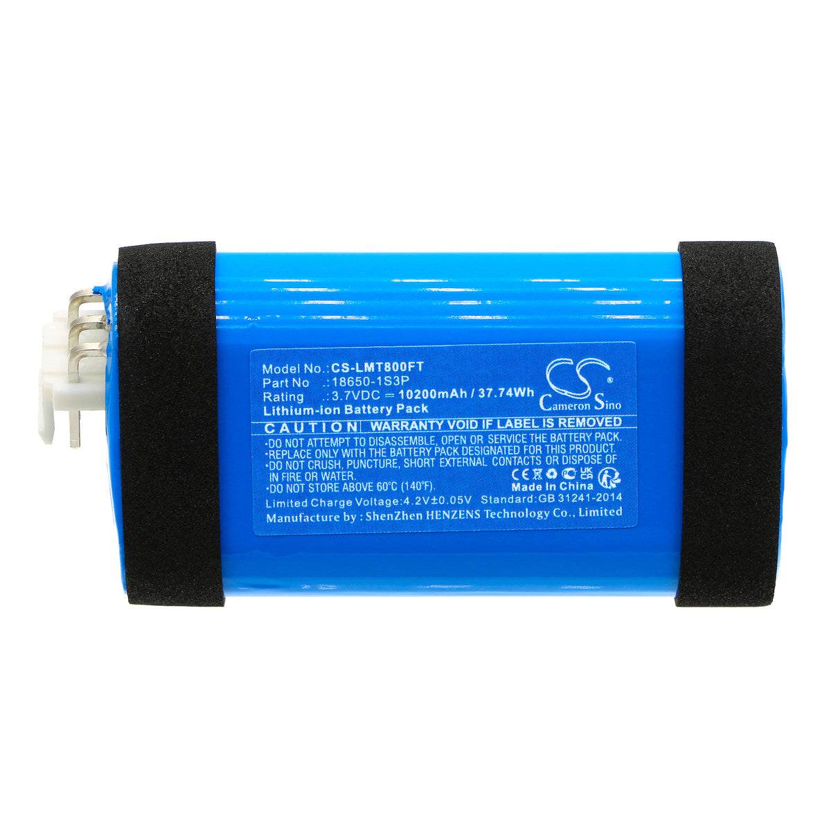 Replacement Battery for Ledlenser MT18 – Flashlight – 10200mAh / 3.7V