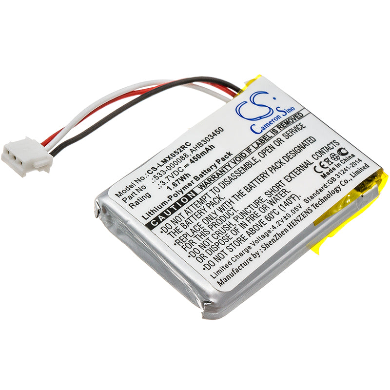 Replacement Battery for Logitech 910-004362 – Keyboard,Mouse – 450mAh / 3.7V