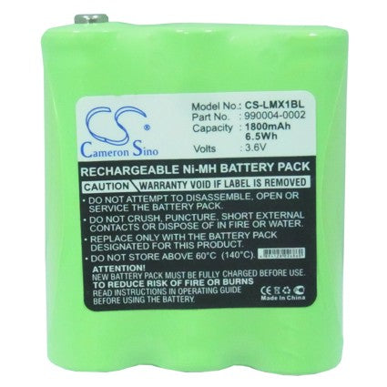 Replacement Battery for Datalogic 5-2043 5-2352, 5-2389, – 1800mAh / 6.48Wh