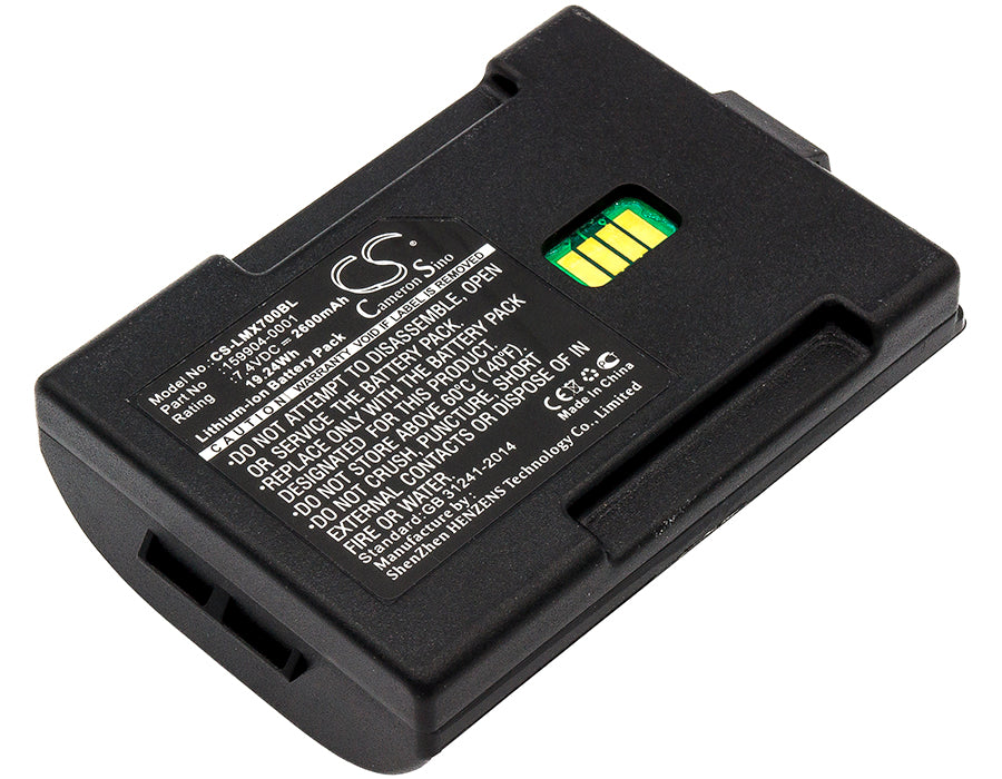 Replacement Battery for Honeywell | LXE TXE TECTON MX7 – Barcode Scanner – 2600mAh / 7.4V - image 1