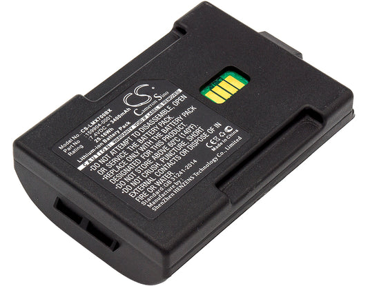 Replacement Battery for Honeywell | LXE TXE TECTON MX7 – Barcode Scanner – 3400mAh / 7.4V - image 1