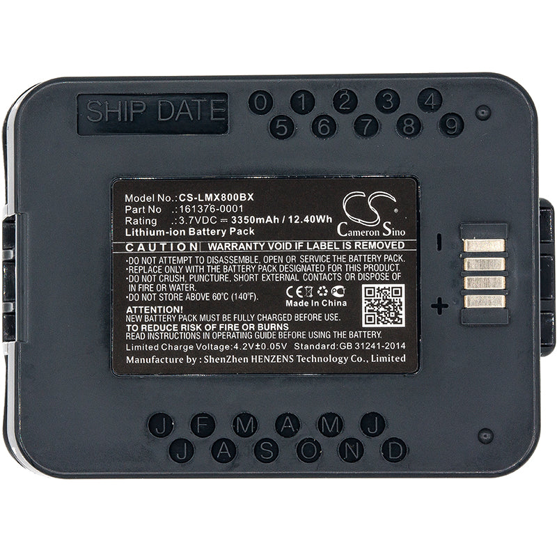 Replacement Battery for LXE MX8 – Barcode Scanner – 3350mAh / 3.7V - image 3