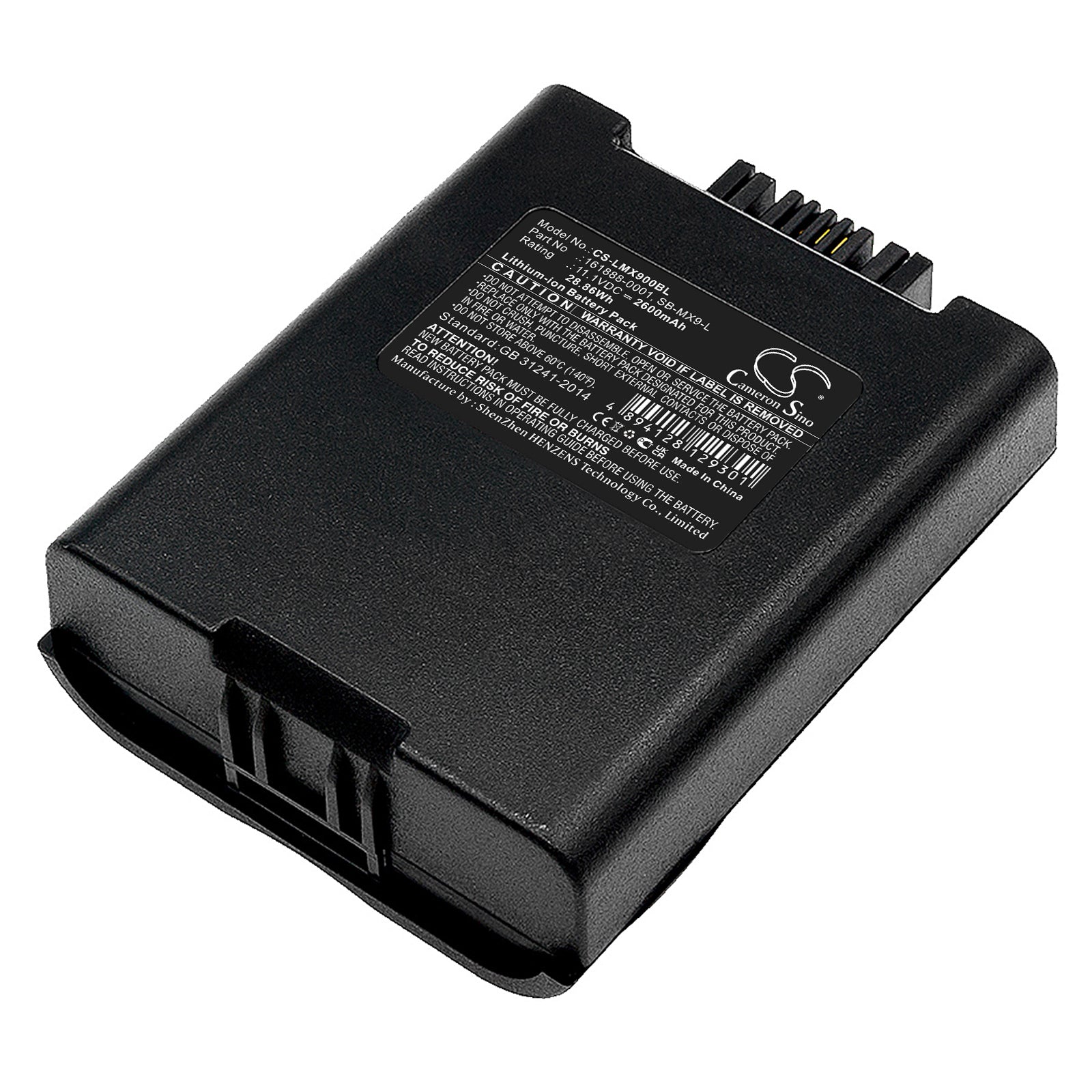Replacement Battery for Honeywell | ITRON | LXE MX9383 – Barcode Scanner – 2600mAh / 11.1V - image 1