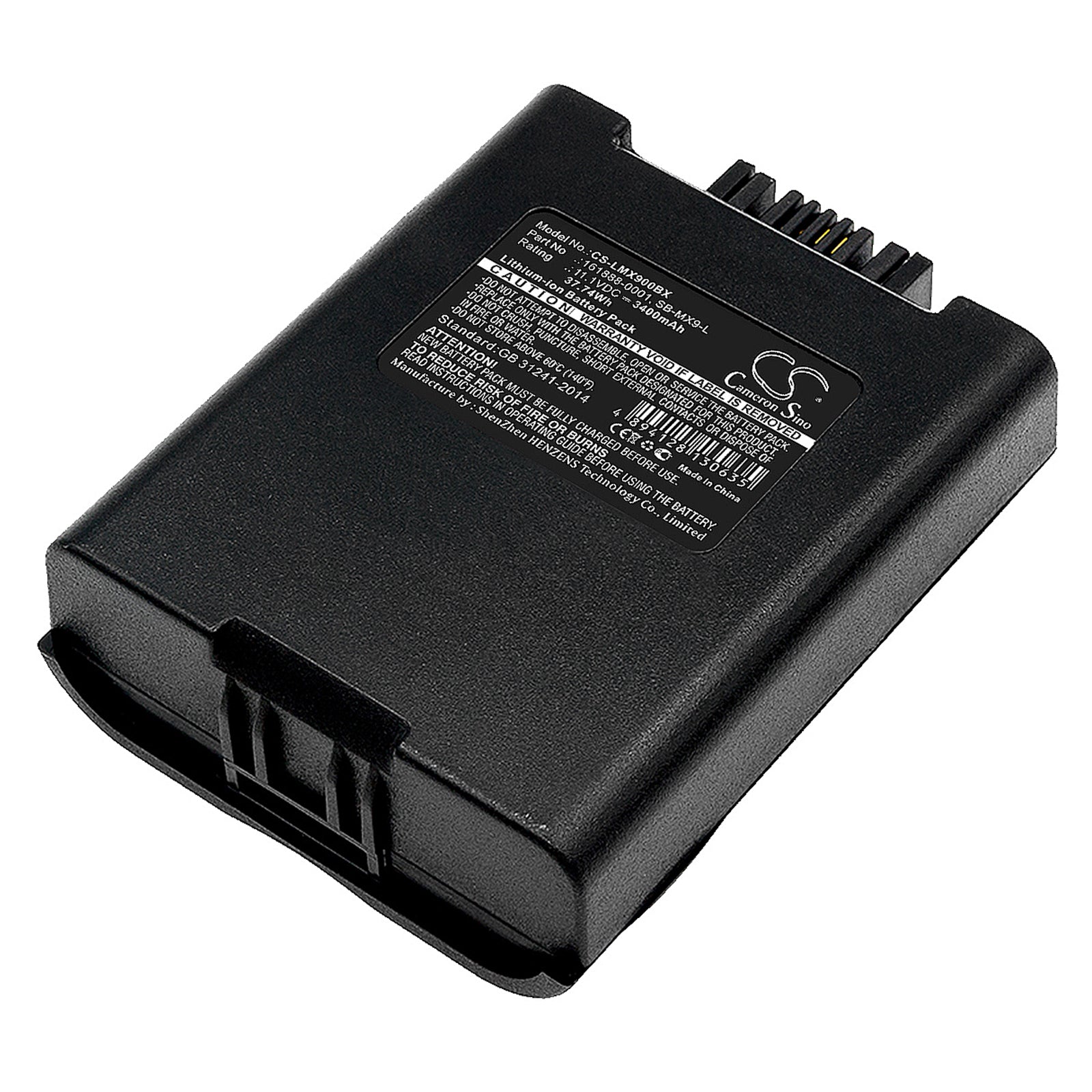 Replacement Battery for LXE | Honeywell | ITRON MX9 – Barcode Scanner – 3400mAh / 11.1V - image 1