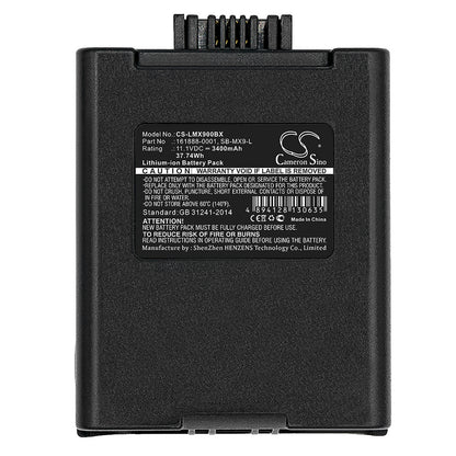 Replacement Battery for LXE | Honeywell | ITRON MX9 – Barcode Scanner – 3400mAh / 11.1V - image 3