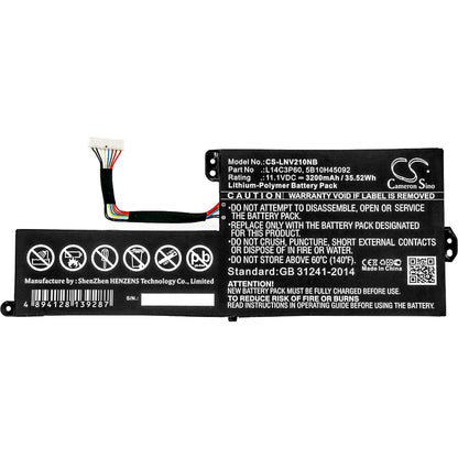 Replacement Battery for Lenovo Chromebook N21 – Notebook, Laptop – 3200mAh / 11.1V - image 3
