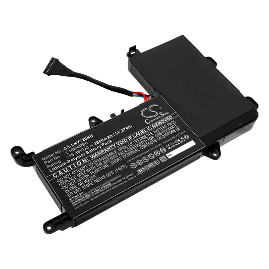 Replacement Battery for Lenovo Legion Y720-15IKB(80VR/81CQ) – Notebook, Laptop – 3800mAh / 15.36V
