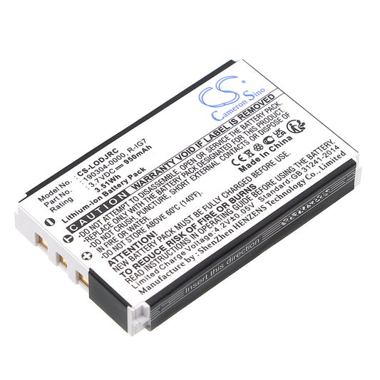 Replacement Battery for Logitech Wireless DJ Music System – Remote Control – 950mAh / 3.7V