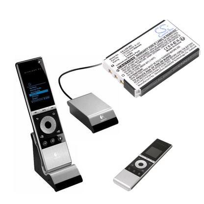Replacement Battery for Logitech Wireless DJ Music System – Remote Control – 950mAh / 3.7V
