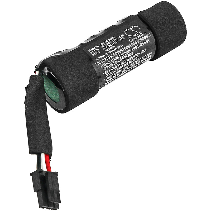 Replacement Battery for Logitech  S-0012 – 3400mAh / 12.58Wh