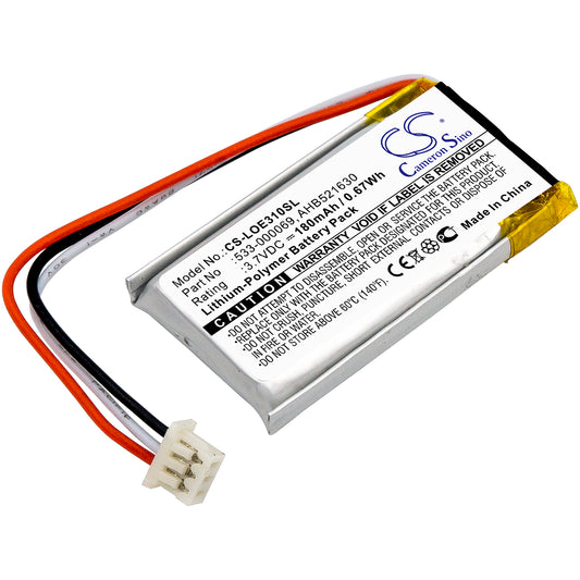 Replacement Battery for Logitech A-00031 – Wireless Headset – 180mAh / 3.7V