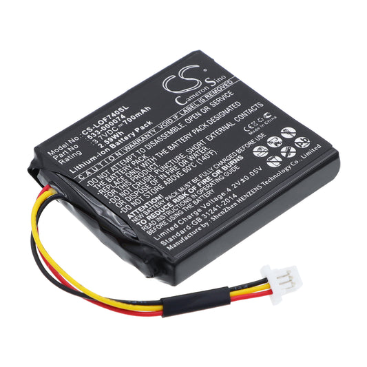 Replacement Battery for Logitech G930 – Wireless Headset – 700mAh / 3.7V