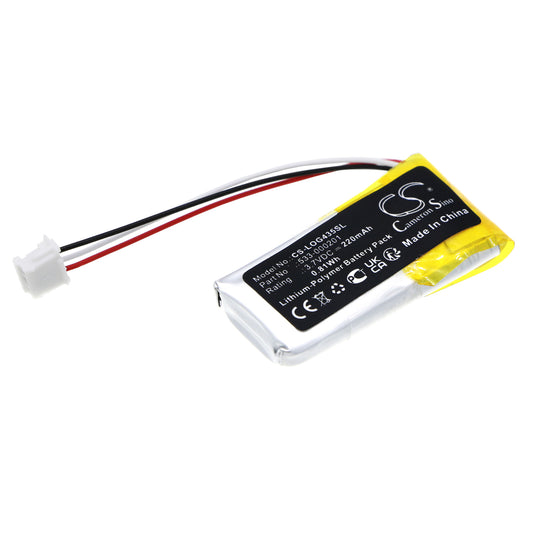 Replacement Battery for Logitech G435 – Wireless Headset – 220mAh / 3.7V