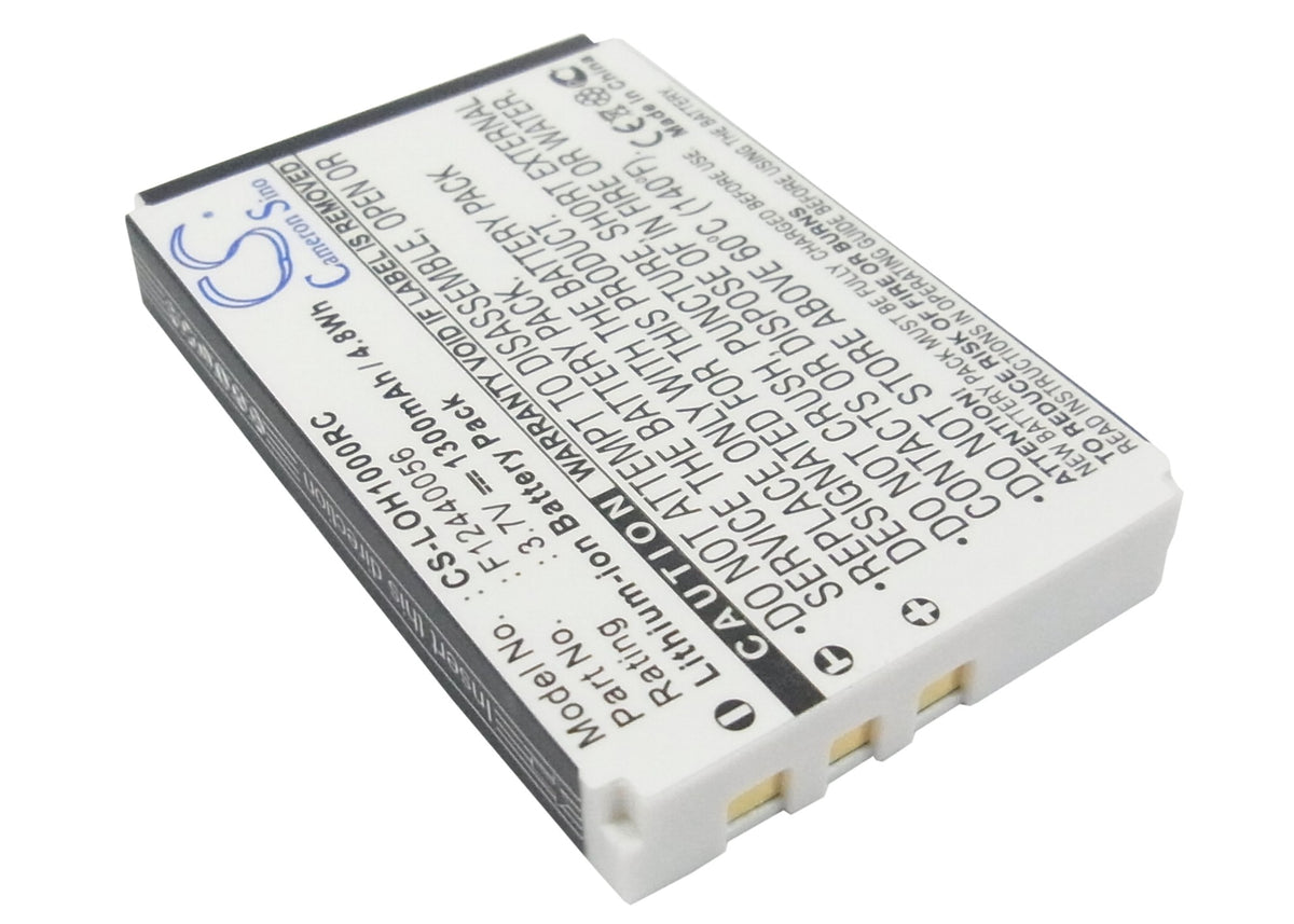 Replacement Battery for Logitech Harmony 1000 Remote – Remote Control – 1300mAh / 3.7V