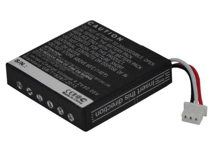 Replacement Battery for Logitech  H800 – Wireless Headset – 230mAh/0.85Wh / 3.7V