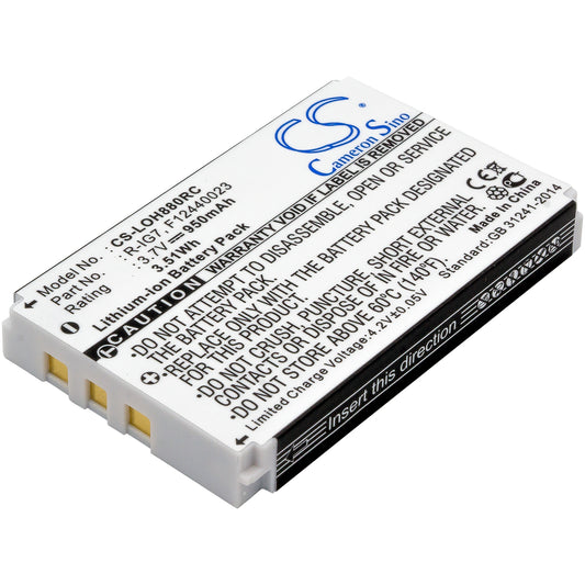 Replacement Battery for Monster | Logitech | Harman Kardon AVL300s – Remote Control – 950mAh / 3.7V