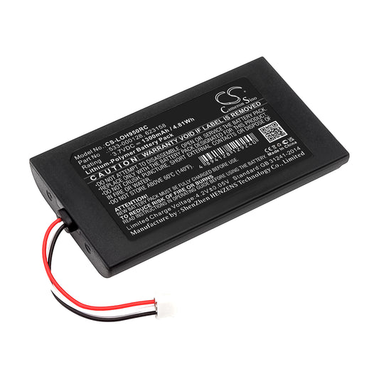 Replacement Battery for Logitech Harmony 950 – Remote Control – 1300mAh / 3.7V