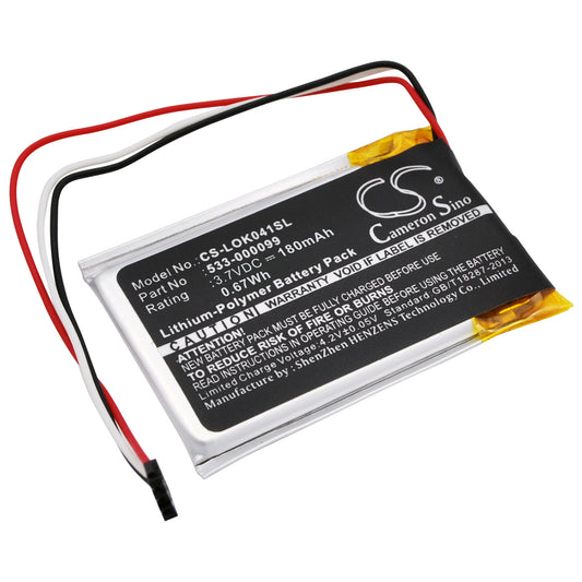 Replacement Battery for Logitech Keys-To-Go – Keyboard,Mouse – 180mAh / 3.7V