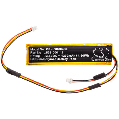 Replacement Battery for Logitech Craft – Keyboard,Mouse – 1200mAh / 3.8V