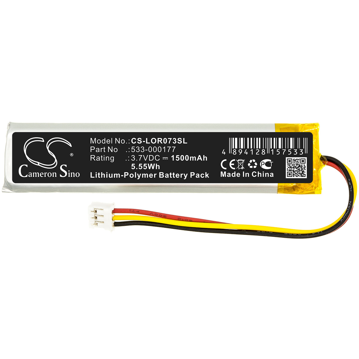 Replacement Battery for Logitech MX KEYS – Keyboard,Mouse – 1500mAh / 3.7V