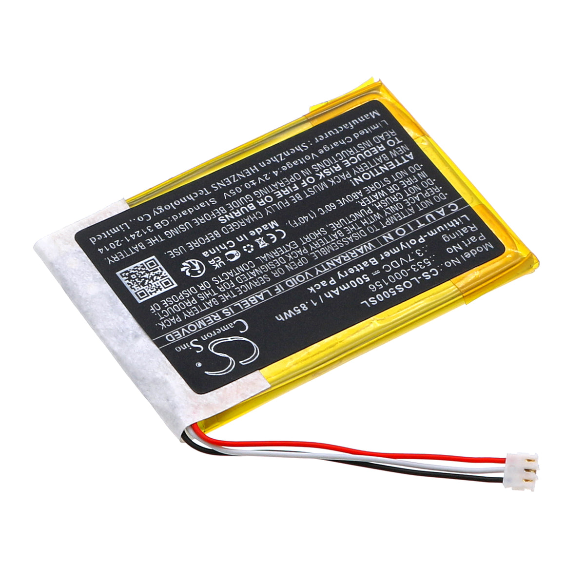 Replacement Battery for Logitech Slim Combo – Keyboard,Mouse – 500mAh / 3.7V