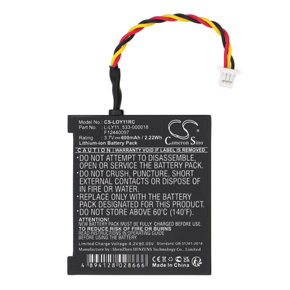 Replacement Battery for Logitech MX Revolution – Keyboard,Mouse – 600mAh / 3.7V